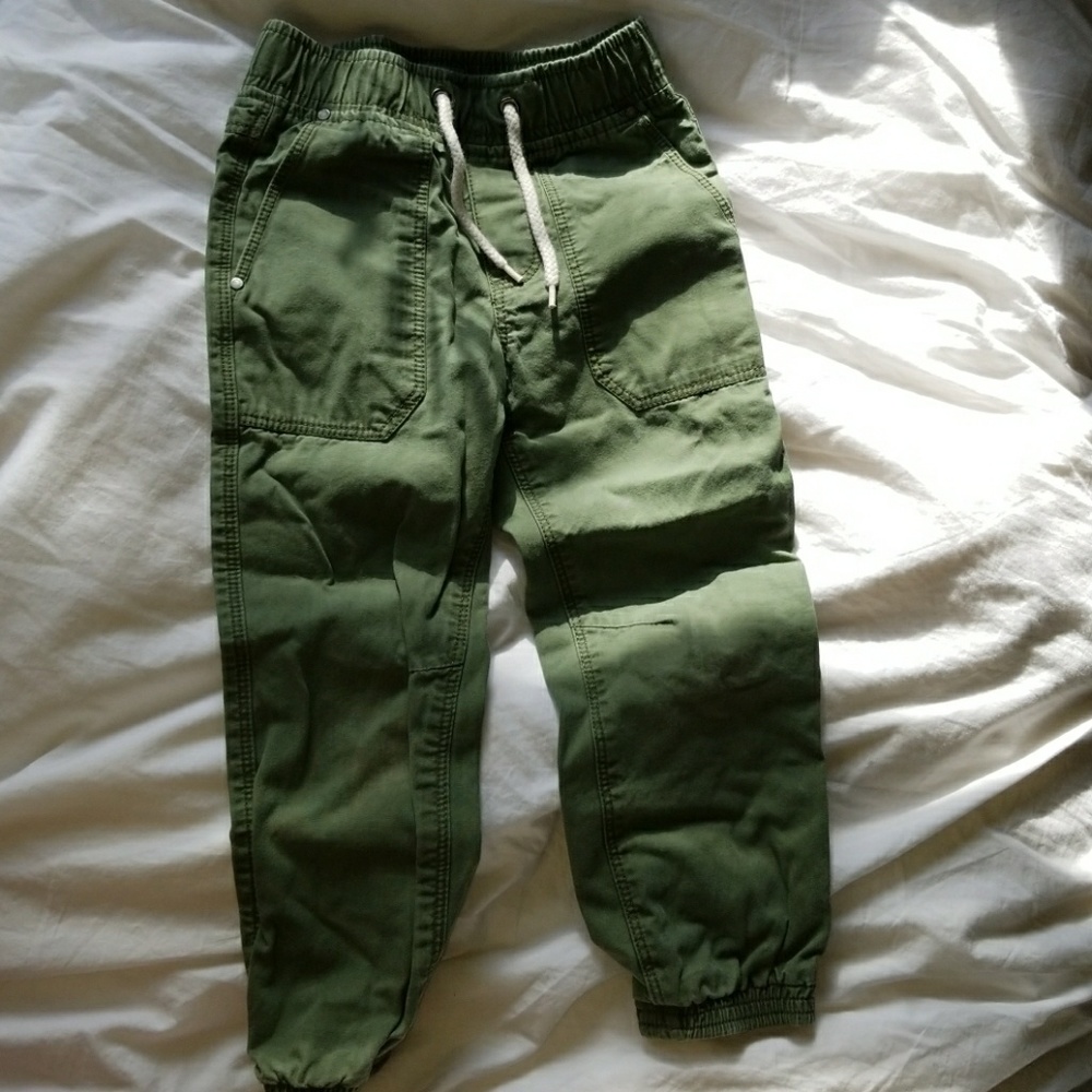 Gap green joggers